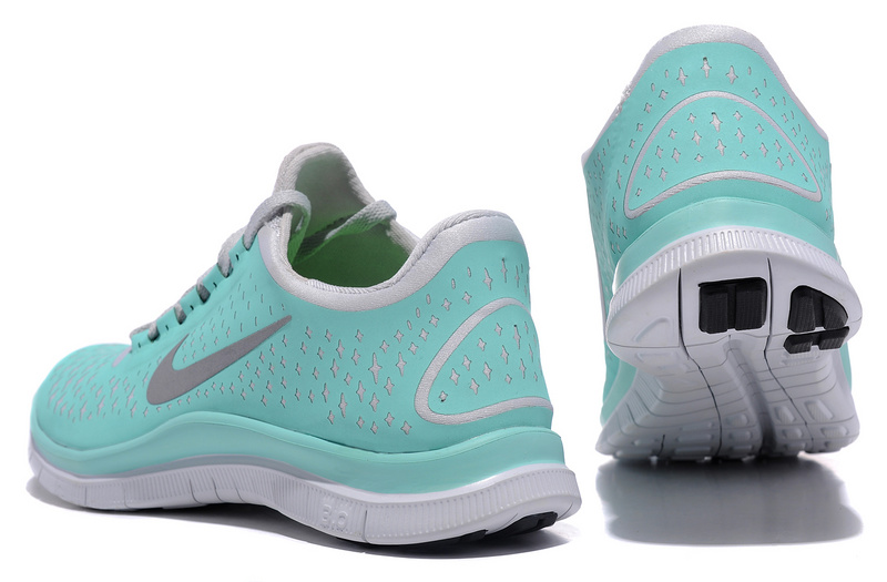 Hot Nike Free3.0 Women Shoes Gray/Turquoise